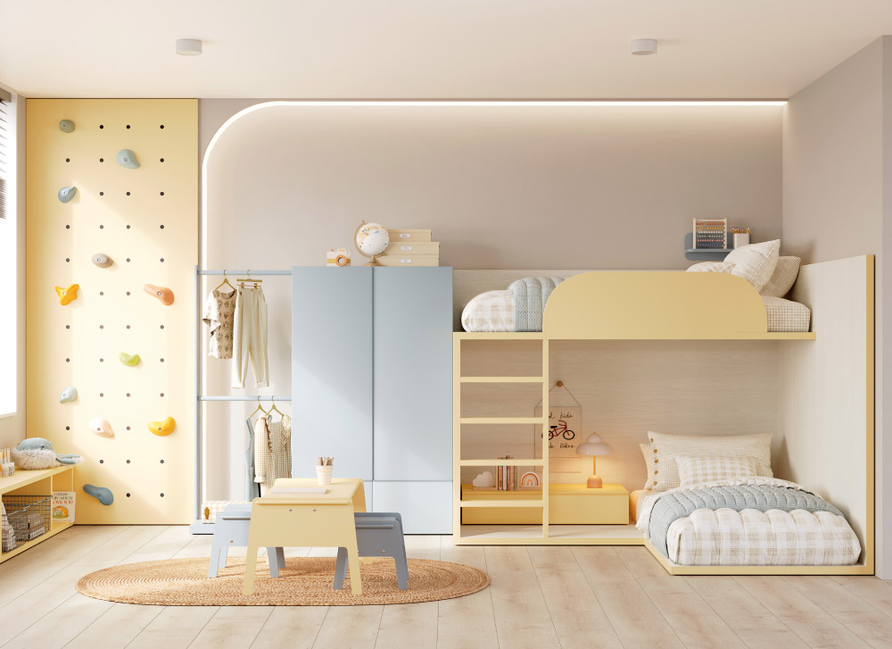 Diseño de mobiliario modular residencial
